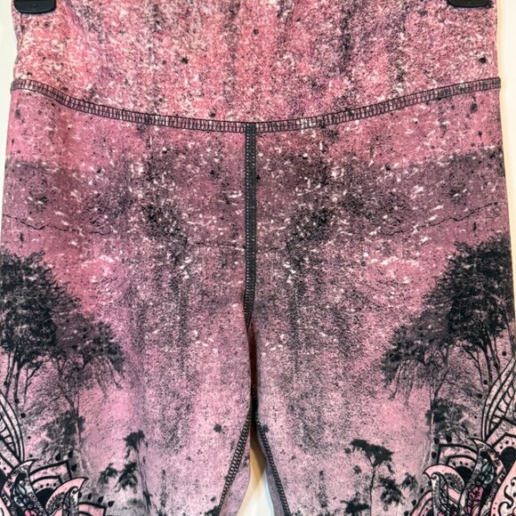 Boho Mandala Print High-Waisted Leggings | Size Small - Picture 2 of 11